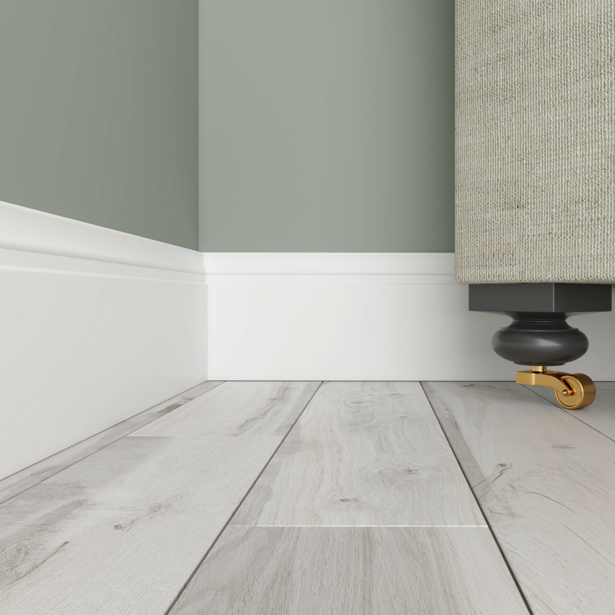 Плинтус под покраску Ultrawood Base 5214 i 2000х133х12 мм